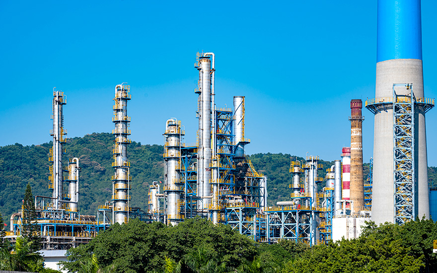 Petrochemical thermal field